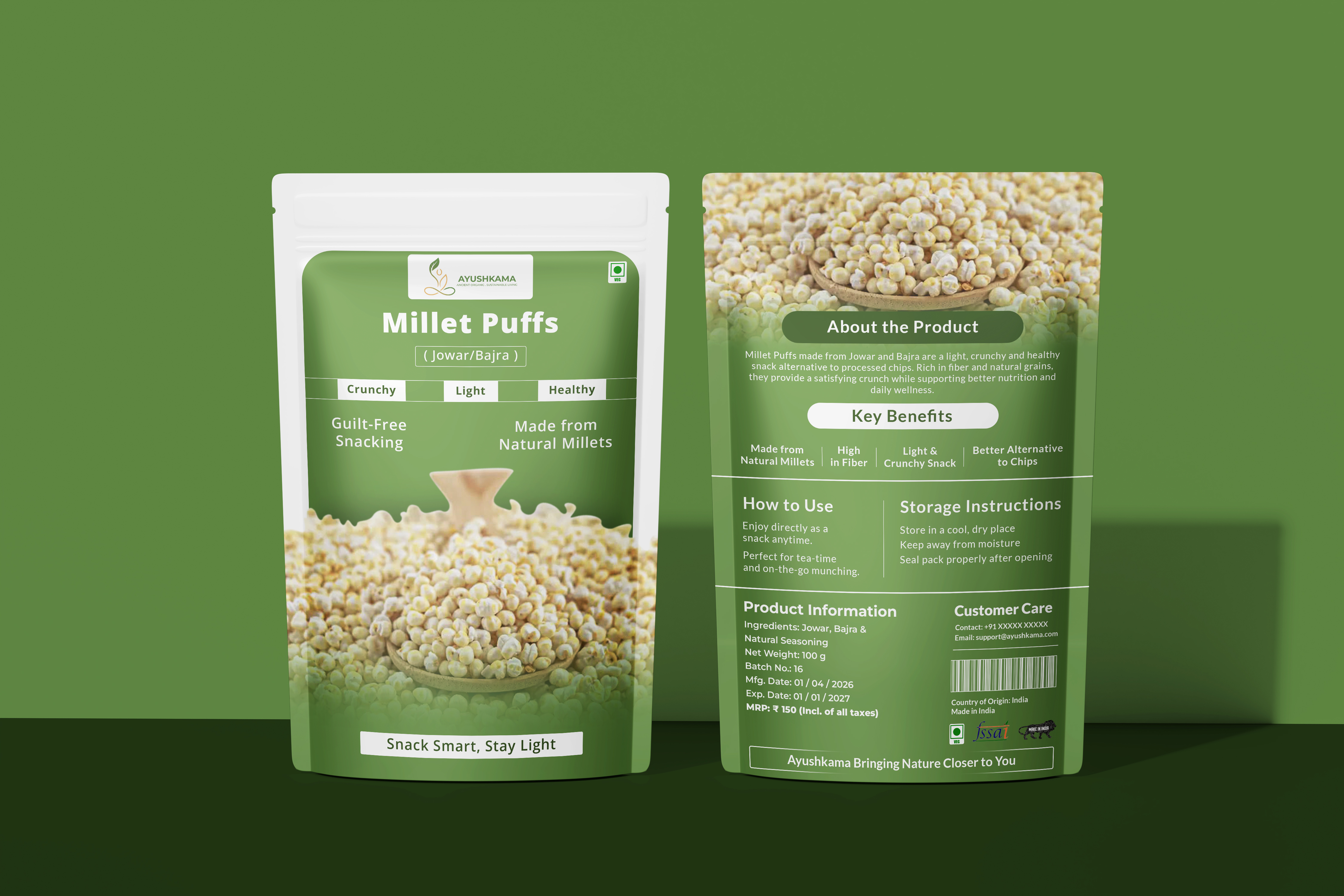 Millet Puffs