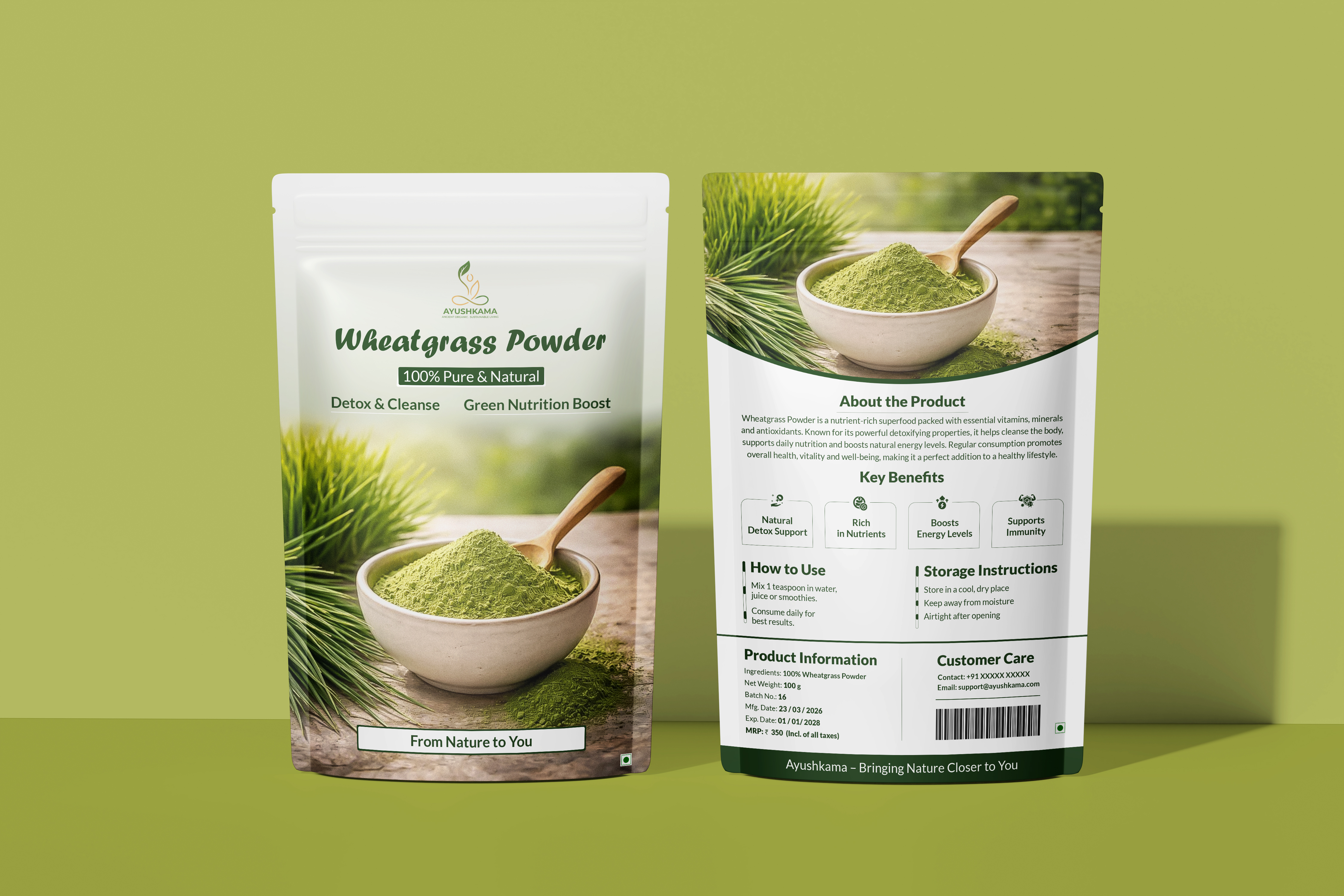 Wheatgrass Powder